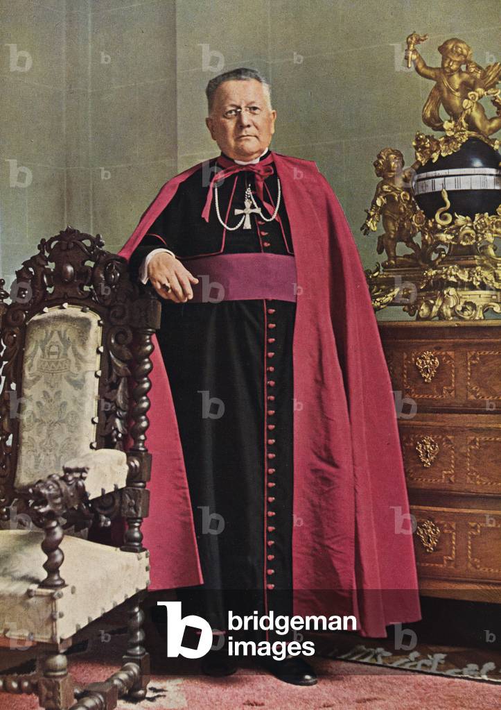 Maurice Feltin, archibishop of Paris, 1949