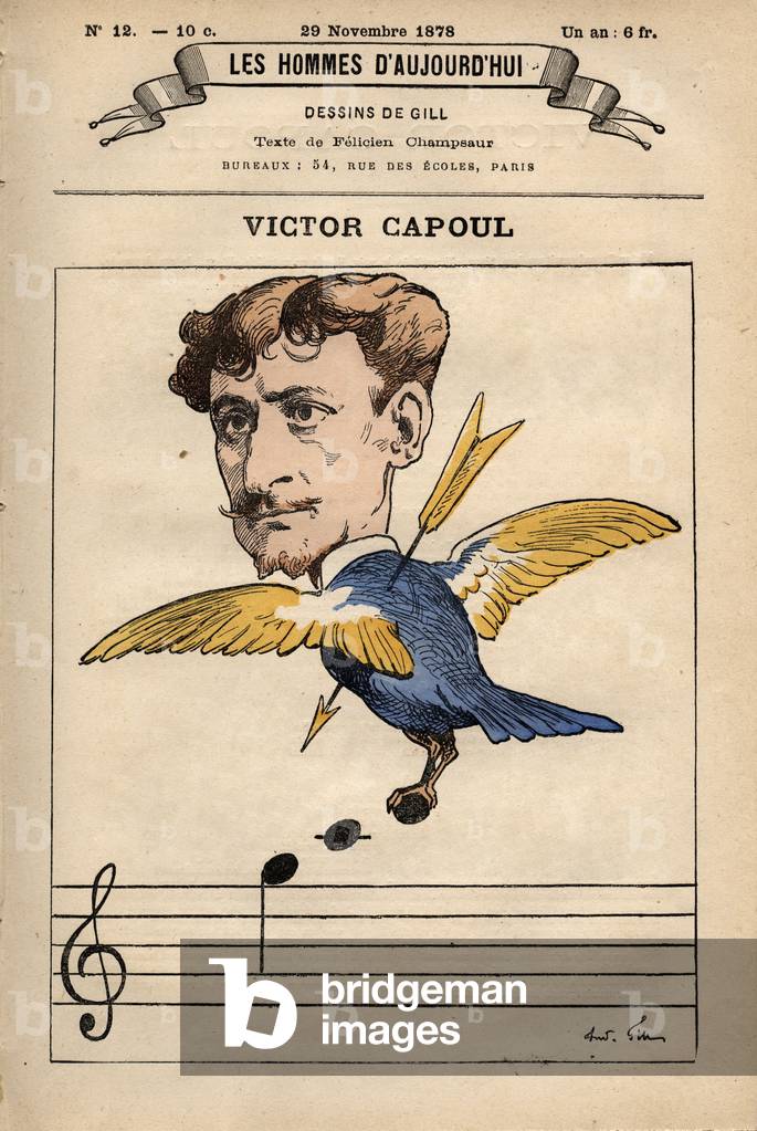 Frontpage of French paper 