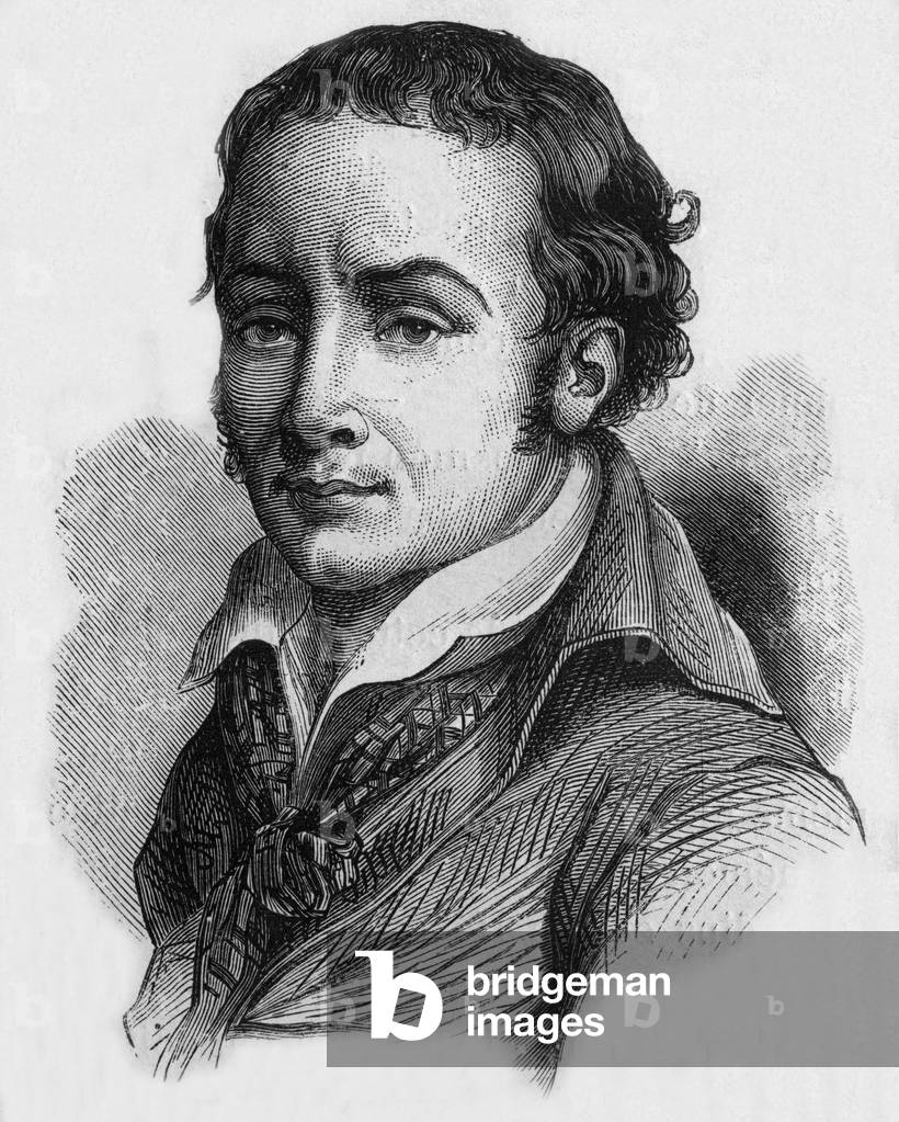 Andre Chenier, 19th century (engraving)