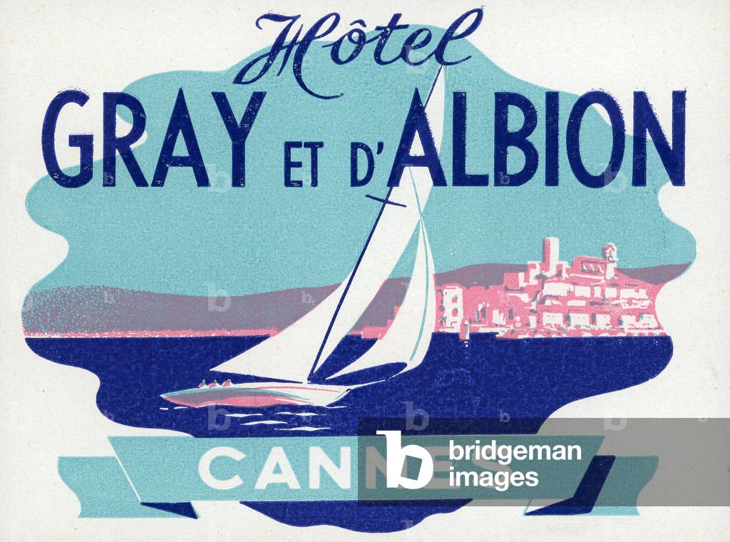 etiquette hotel Gray et d Albion a Cannes