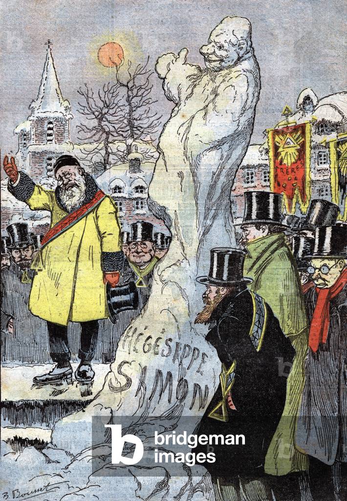 Inauguration of the statue of Hegesippe Simon