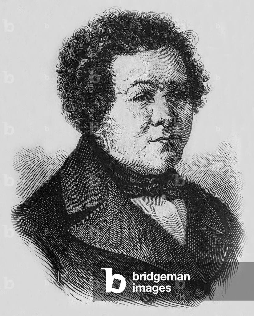 Adolphe Cremieux, 19th century (engraving)