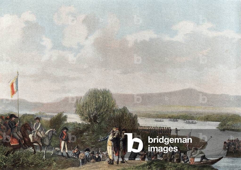 Passage of the Rhine 24 June 1796