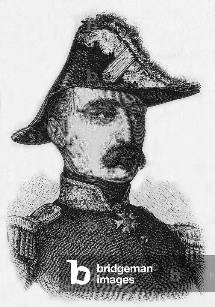 General Negrier, 19th century (engraving)