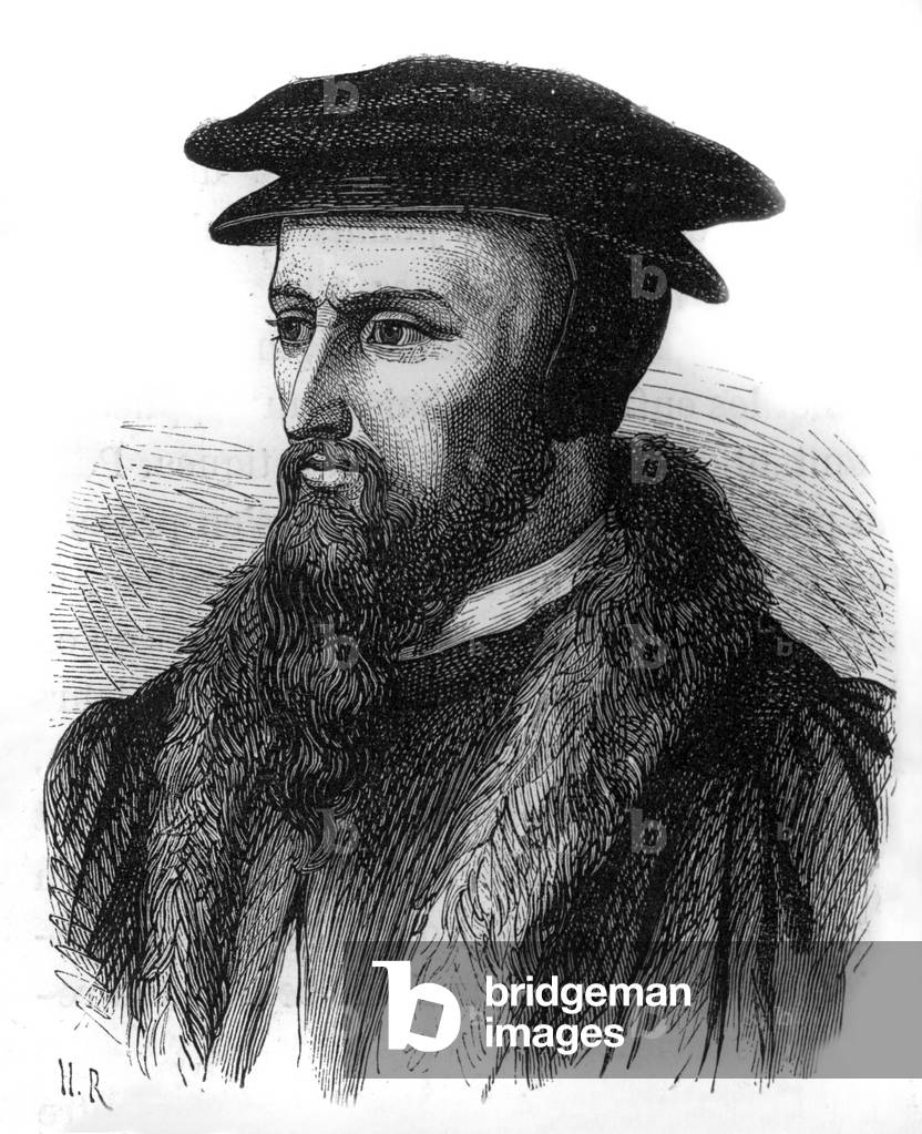Jean Calvin, 19th century (engraving)