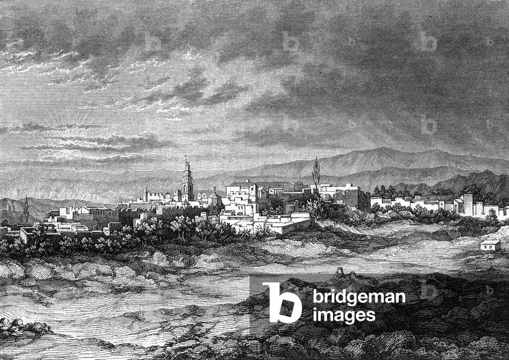 View of Mascara, 1841 (engraving)