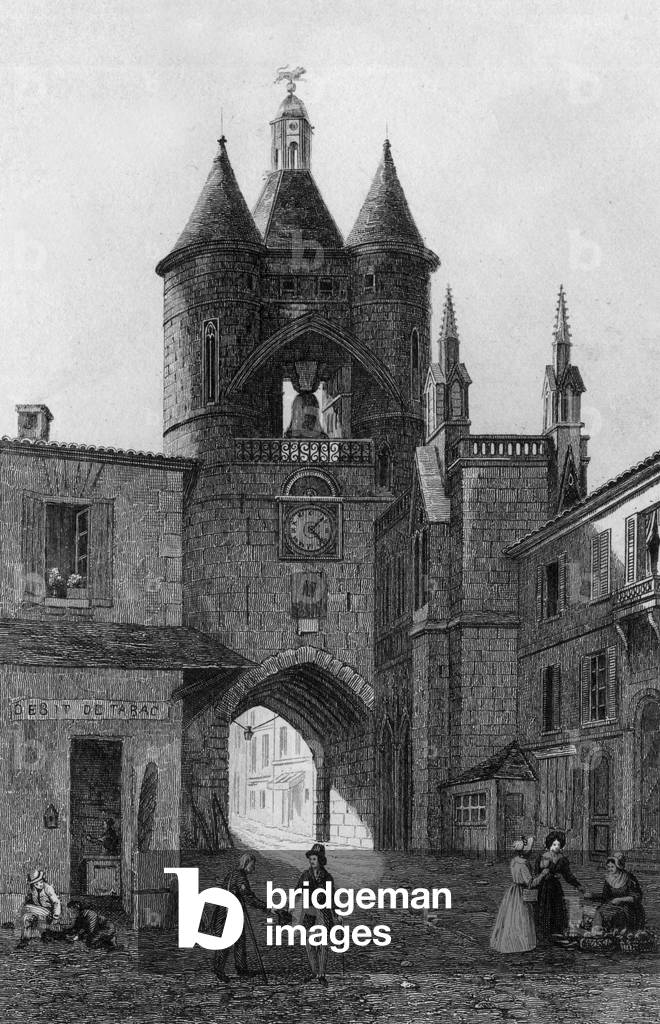 Bordeaux, 19th century (engraving)
