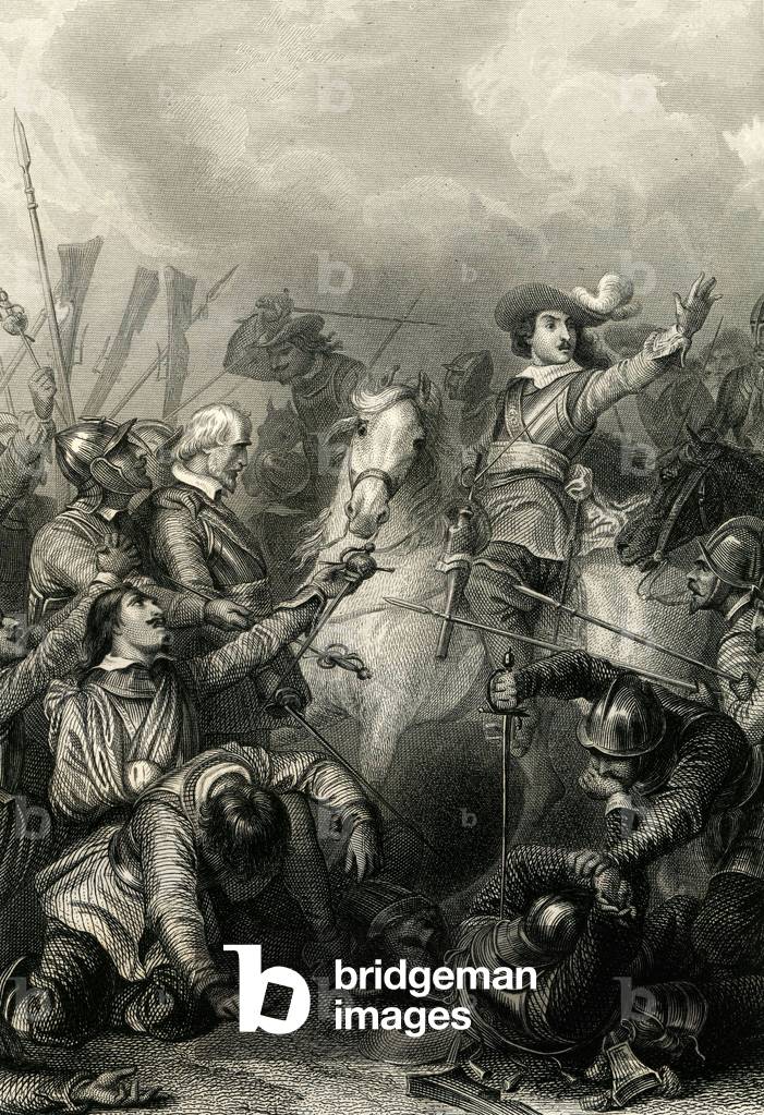 French victory at the Battle of Rocroi on May 19, 1643, 1850
