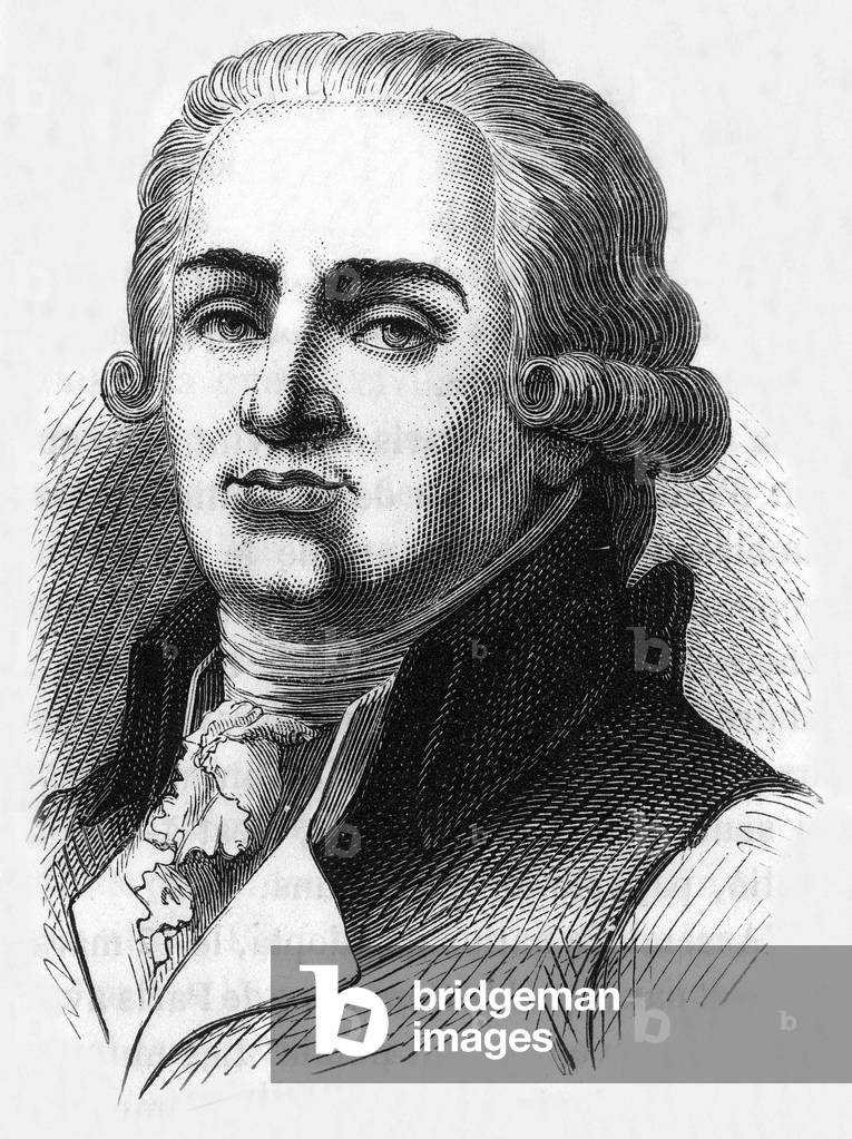 Jacques Antoine Marie de Cazales, 19th century (engraving)