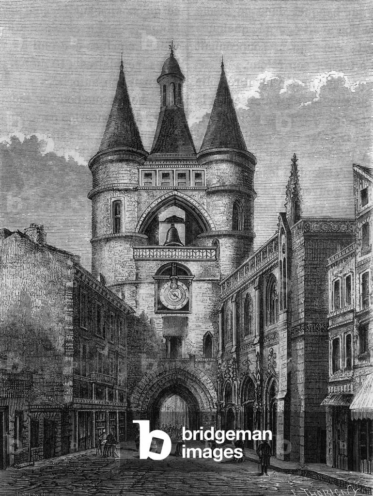 Bordeaux, 19th century (engraving)