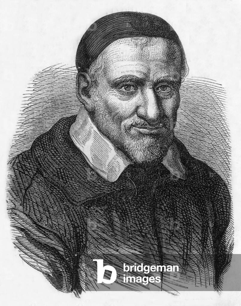 Saint Vincent de Paul, 19th century (engraving)