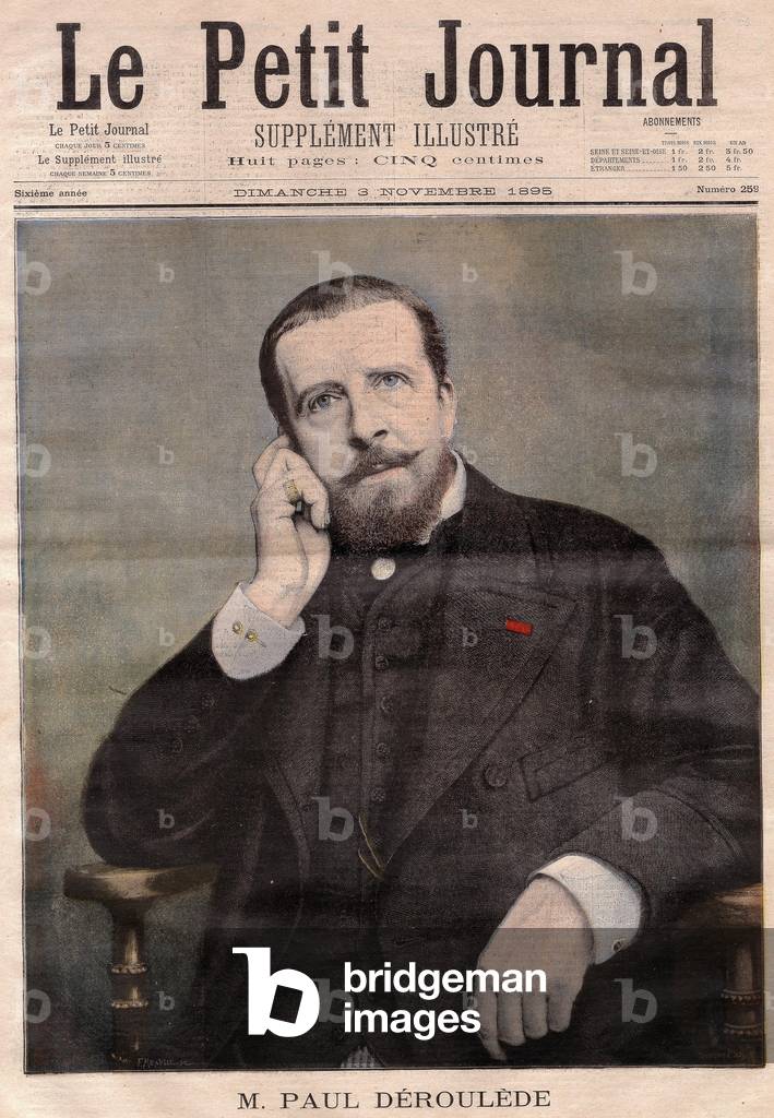 Frontpage of French newspaper 