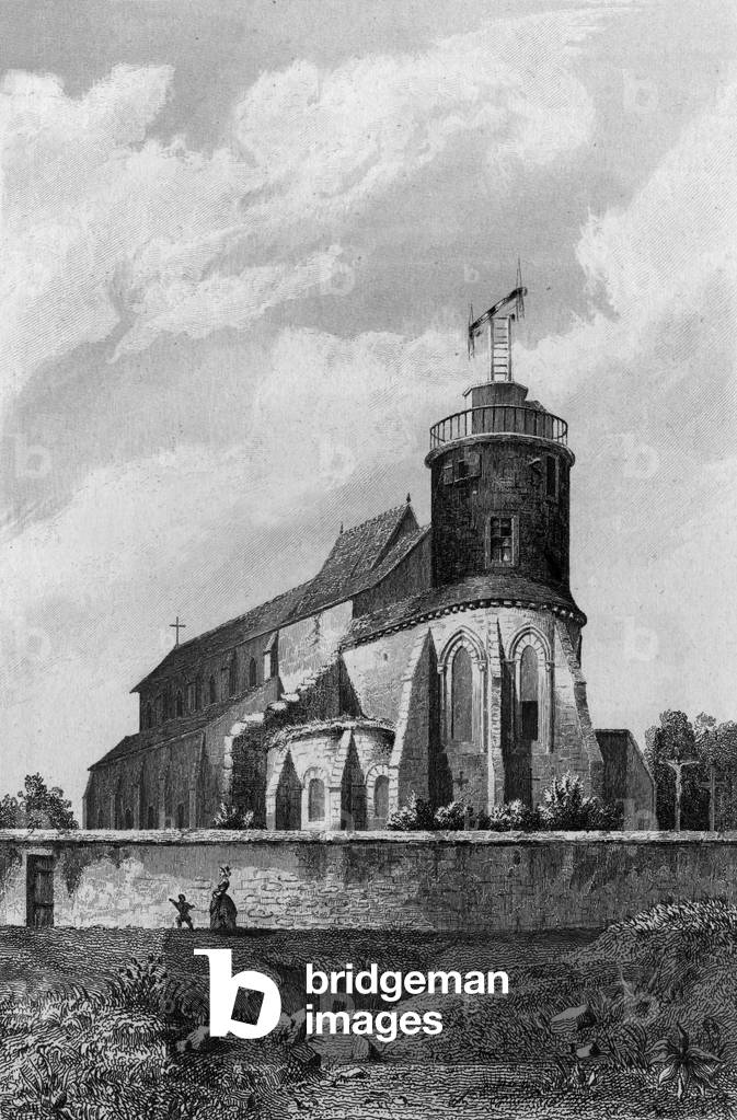 Eglise Saint Pierre de Montmartre, 19th century (engraving)