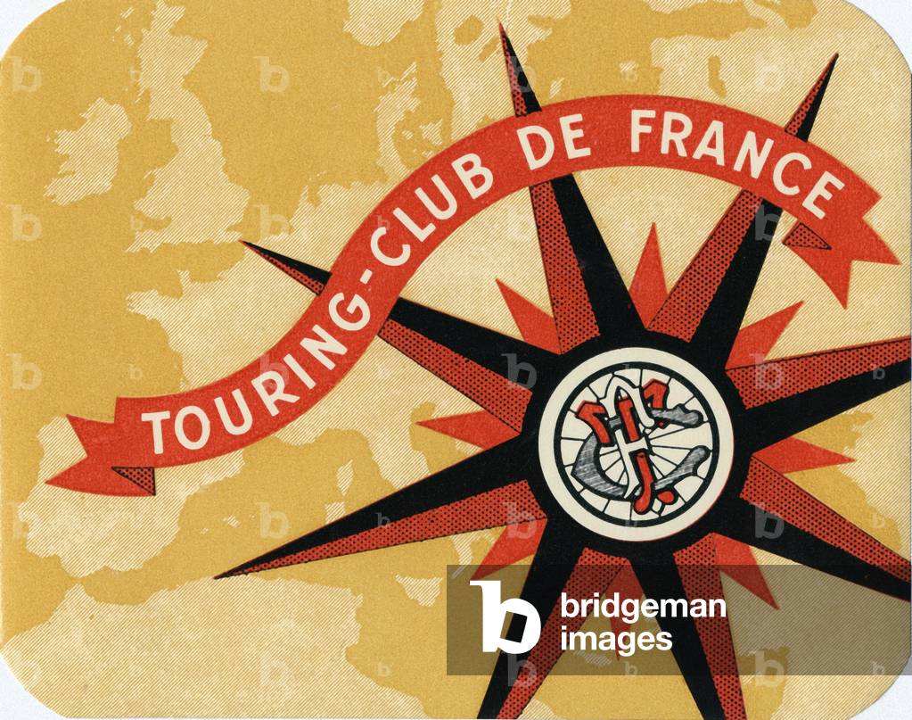 Luggage label from the Touring Club de France