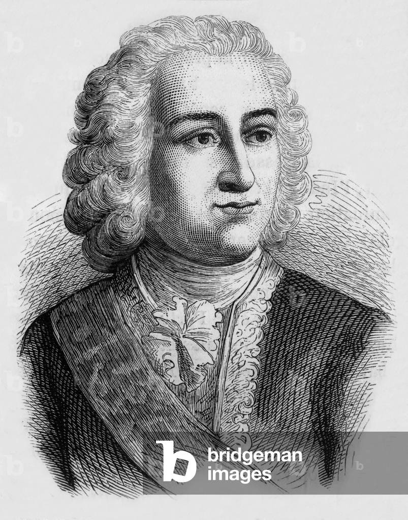 Joseph Francois Dupleix, 19th century (engraving)