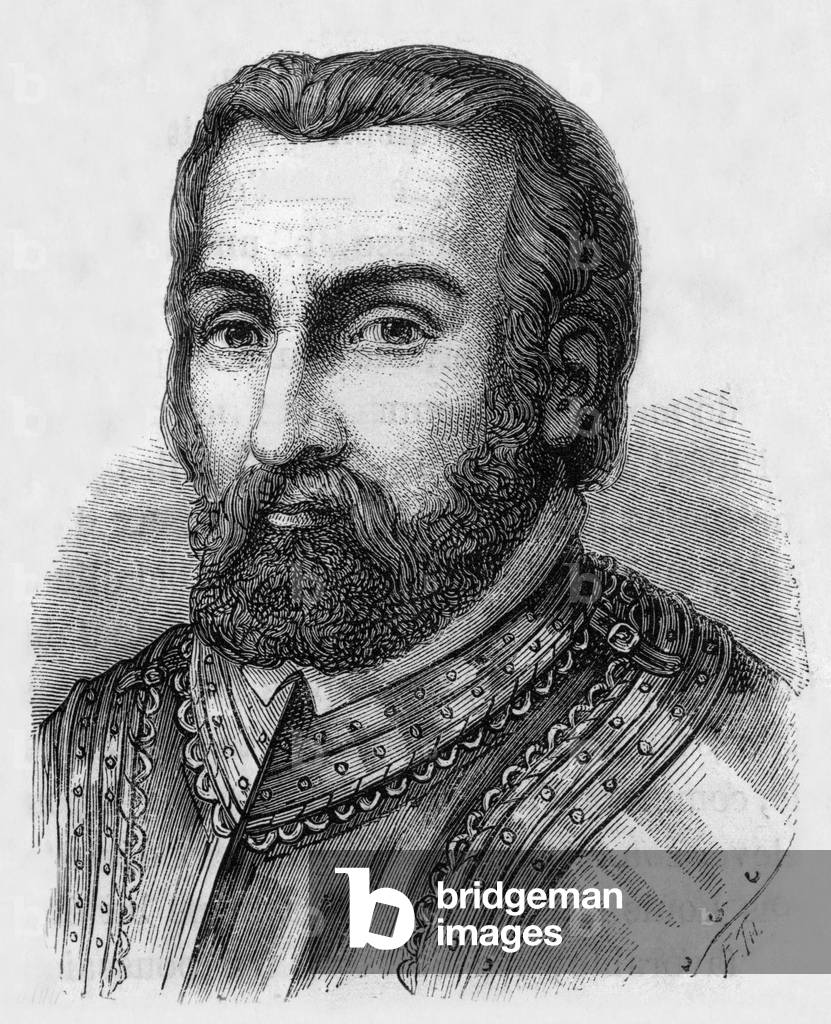 The Bayard Knight, 19th century (engraving)