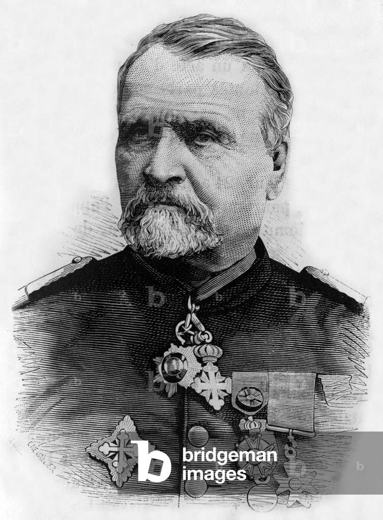 General de Wimpffen, 19th century (engraving)
