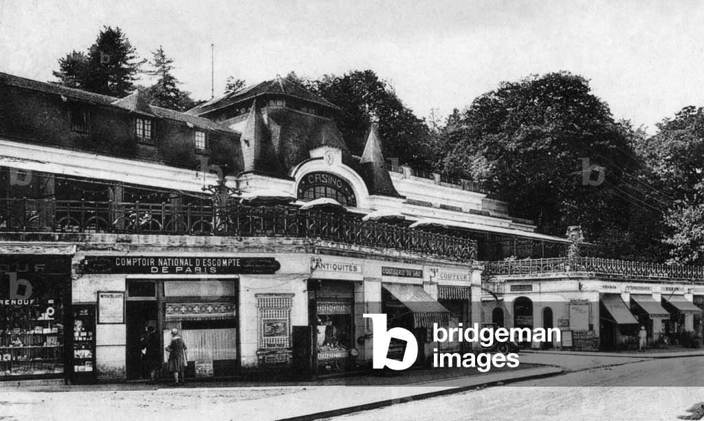 Bagnoles de l'Orne, Normandy, France, 1948: the 