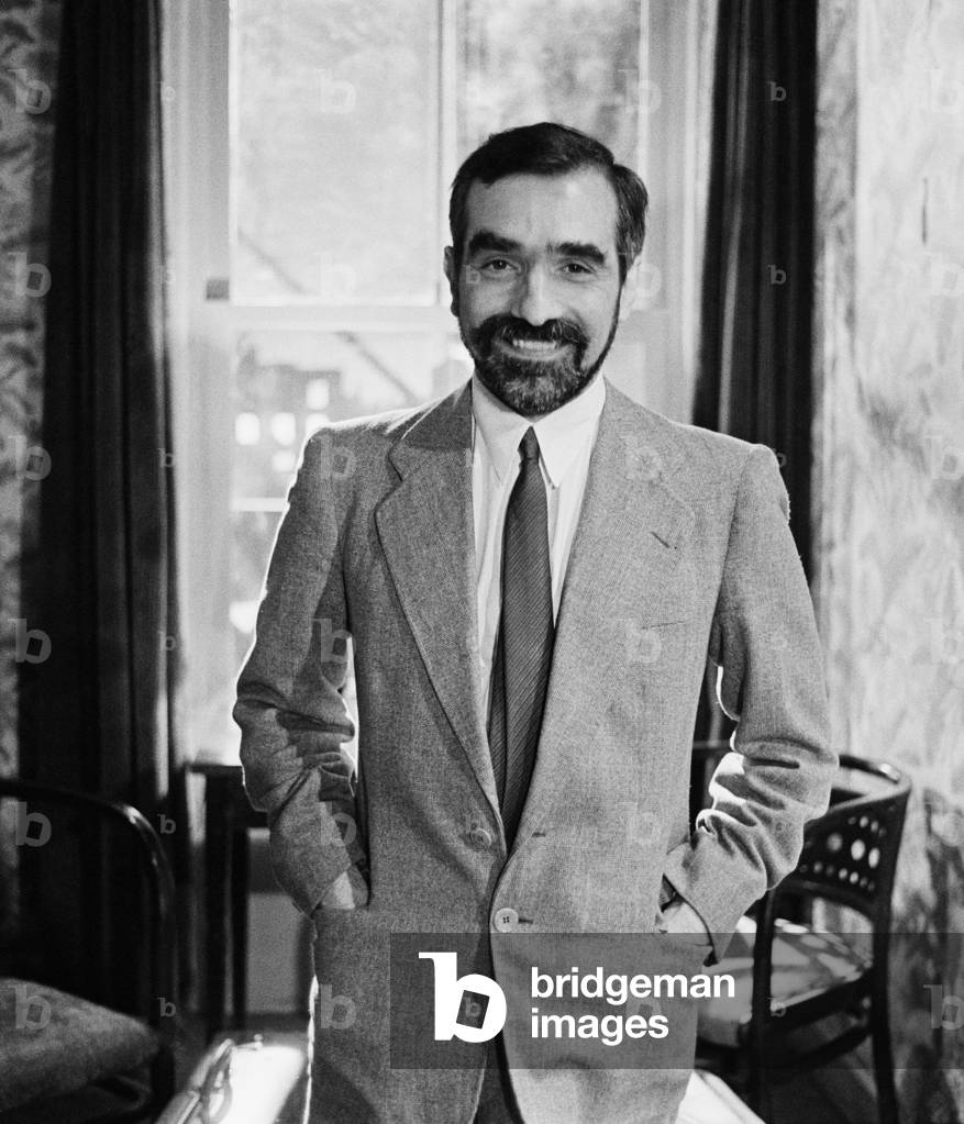 Martin Scorsese on the set of Round Midnight, July 1985