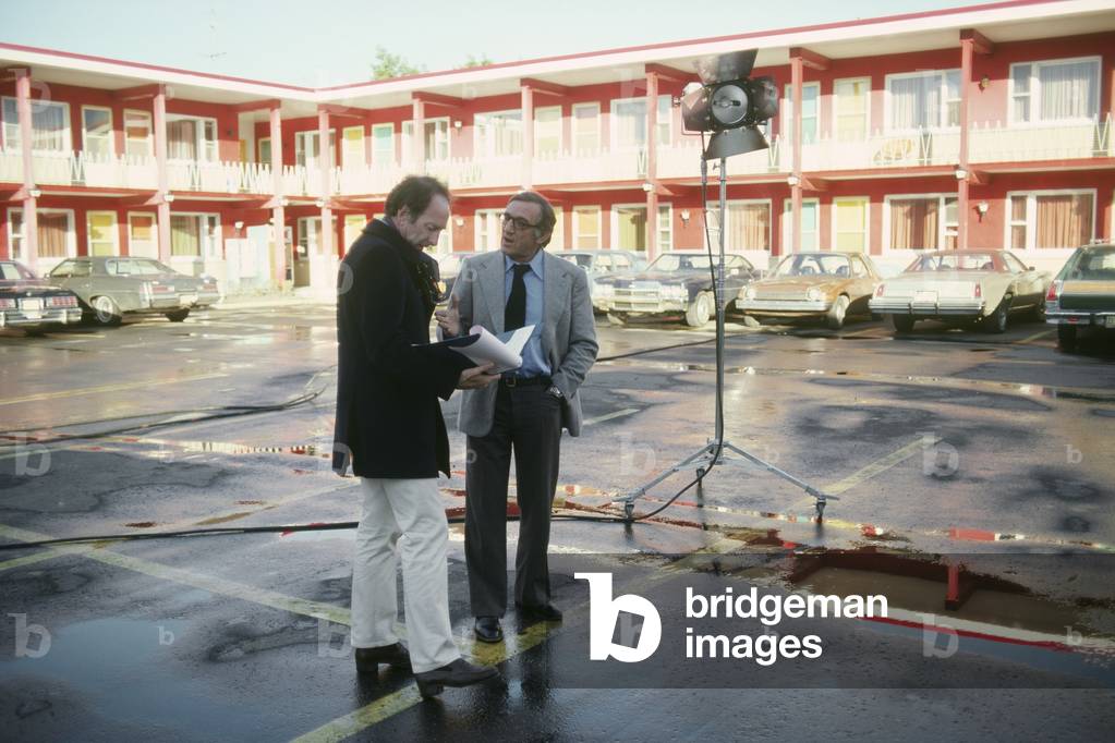 On Set of the Film L' Homme en Colere