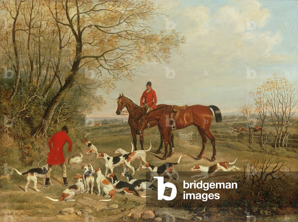 Gone to Earth, 1846 (oil on canvas)