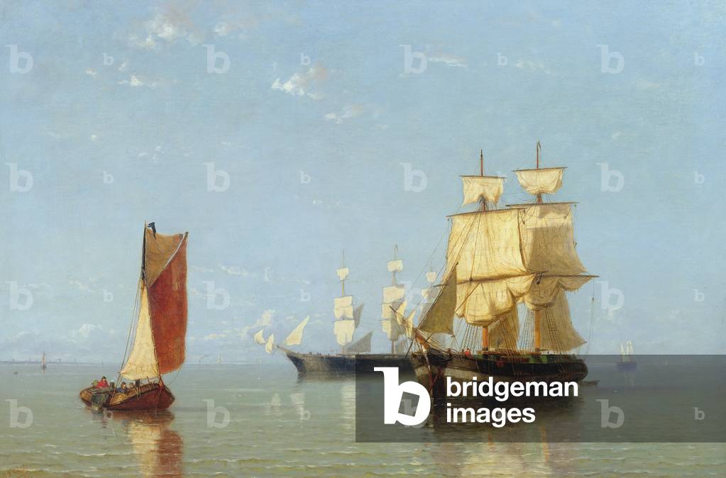 Immagine di Dipinto "Scena di spedizione", 1880 di Joannes Frederick Schutz