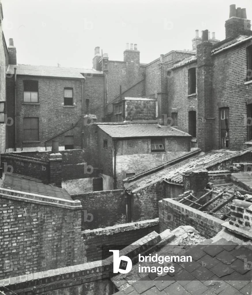 Duke of Wellington Public House, Tarn Street: rear of the property, 1936 (b/w photo)
