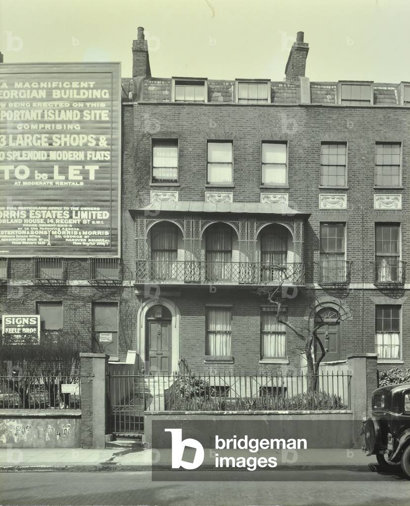 Upper Philimore Place, Kensington High Street, 1931 (b/w photo)
