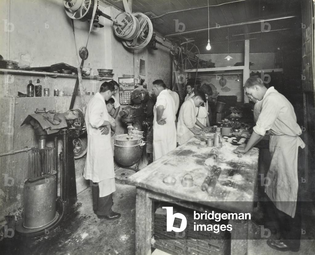 Acland Institute: bakery, 1934 (b/w photo)
