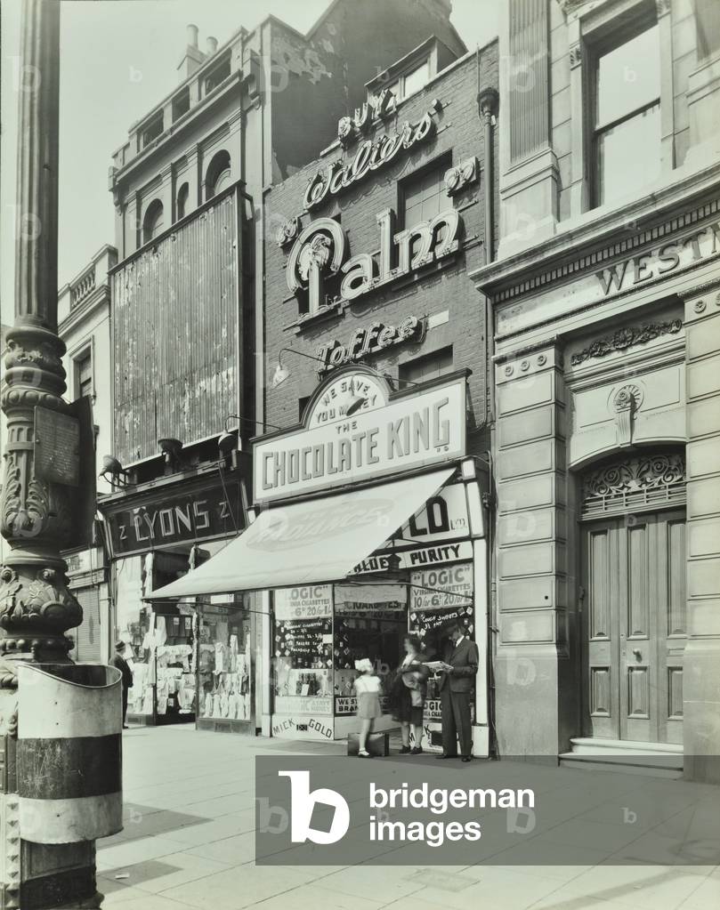 2-3 Upper Street: front elevations, 1944 (b/w photo)