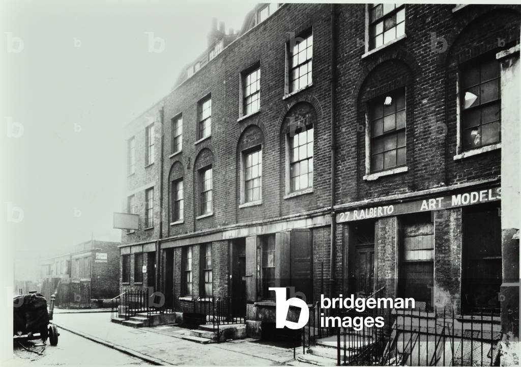 Corner Pin, 285-293 Saint John Street: by Meredith Street, London, 1930 (b/w photo)