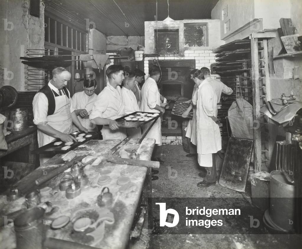 Acland Institute: bakery, 1934 (b/w photo)