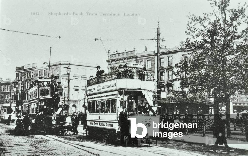 Shepherds Bush Common, London, 1906 (b/w photo)