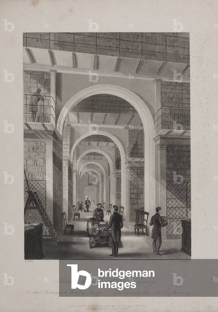 British Museum, Holborn, c.1850 (engraving)