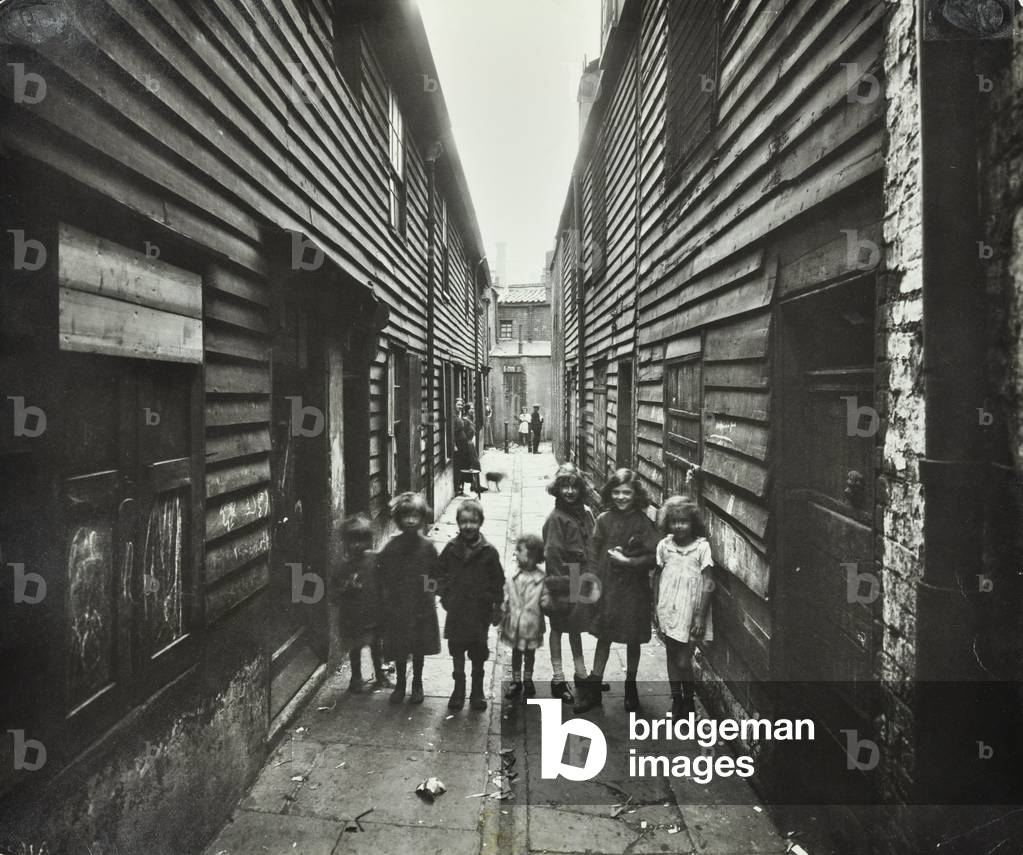 Wagstaff Buildings: general view, 1923 (b/w photo)