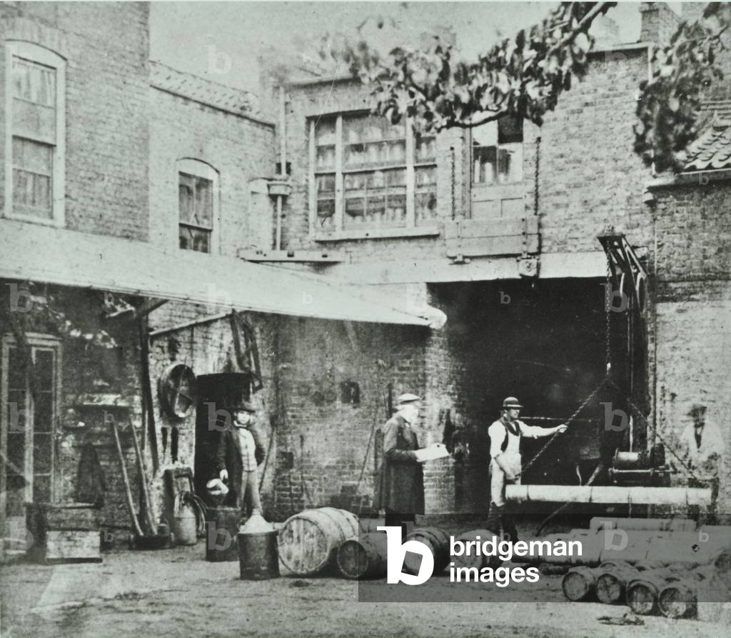 231-235 King's Road: rear elevation, London, 1890 (b/w photo)