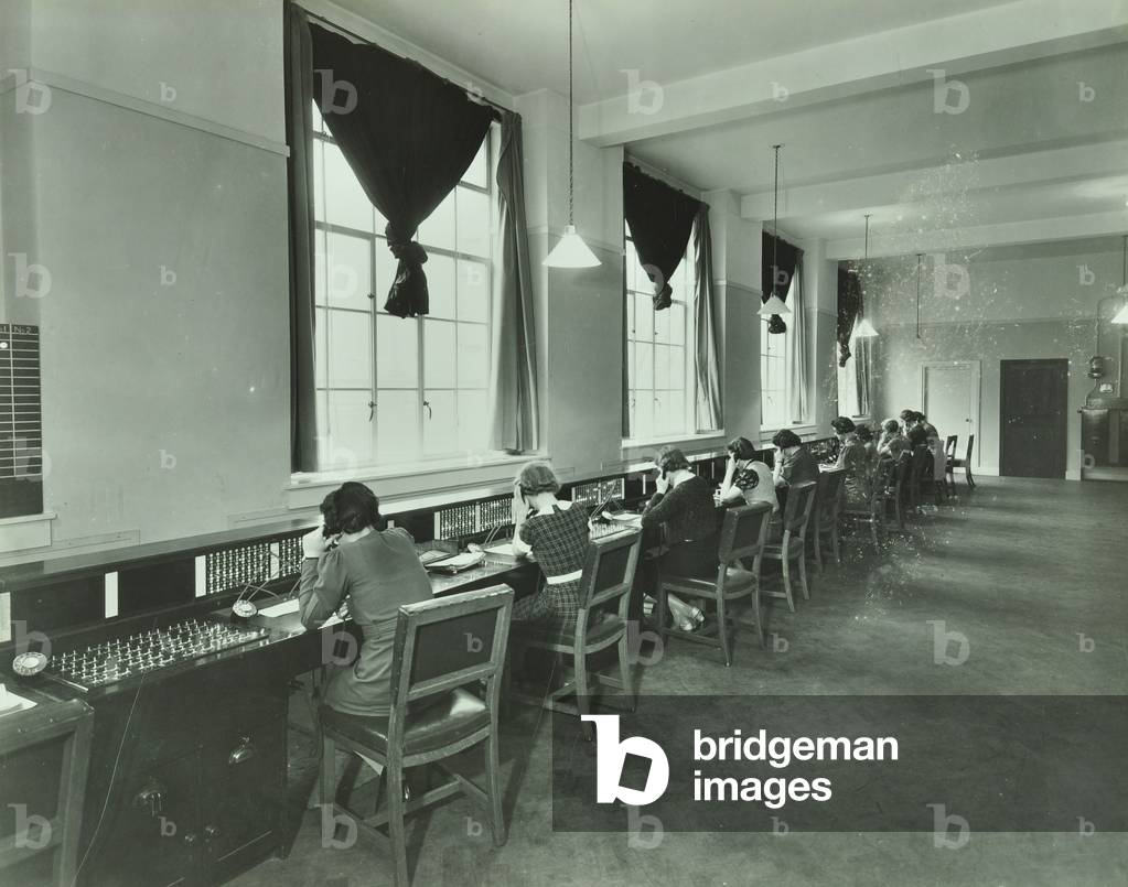 County Hall Extension: general view, 1939 (b/w photo)