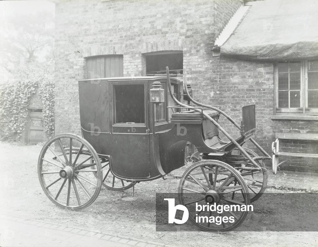 Brougham at Friday Hill House, Chingford, 1941 (b/w photo)