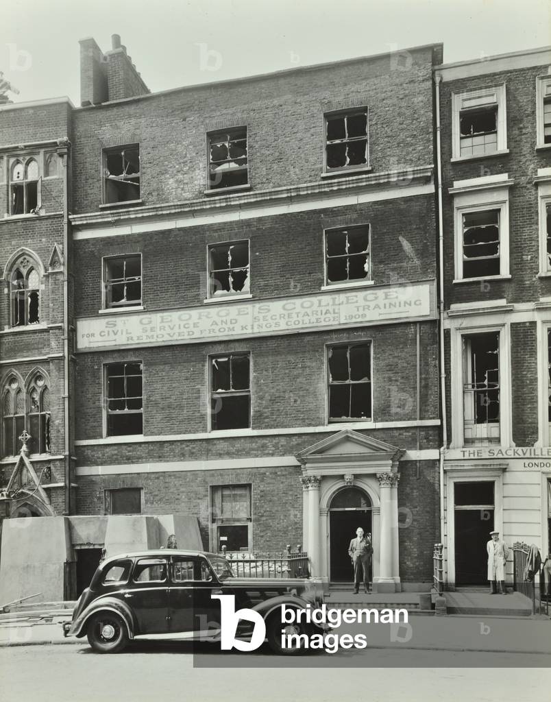 2 Red Lion Square:, 1941 (b/w photo)