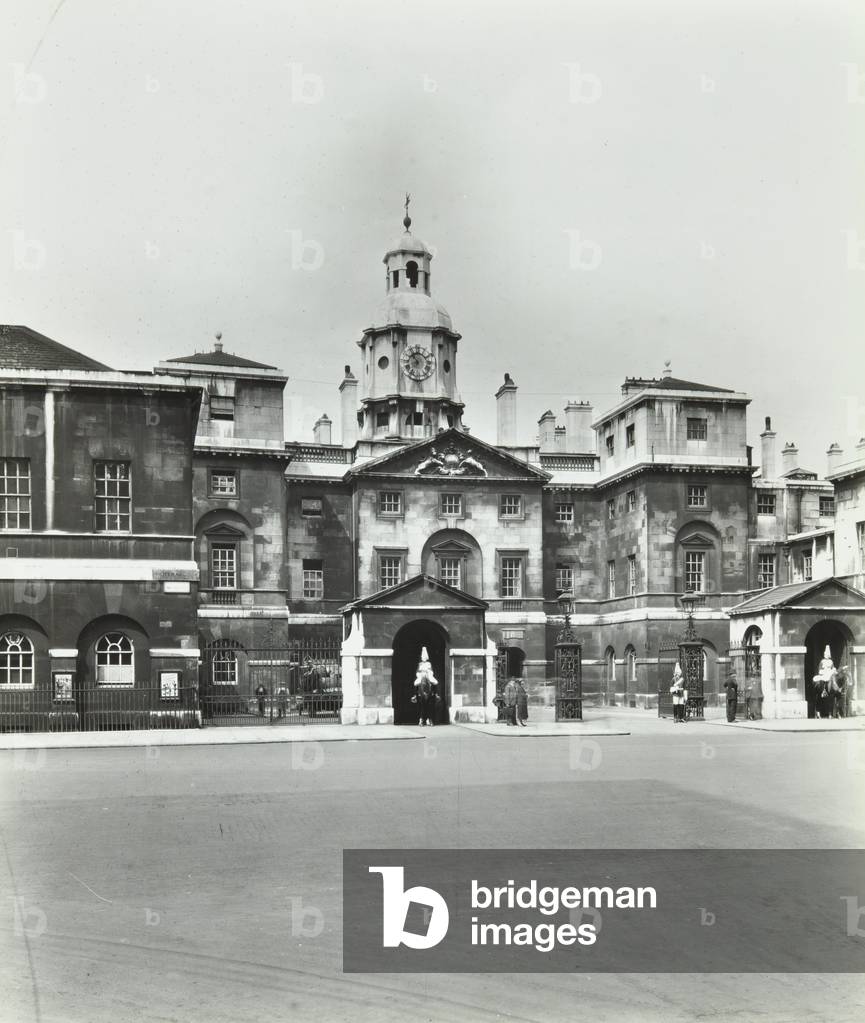 Horse Guards, Whitehall, Westminster LB, 1933 (b/w photo)
