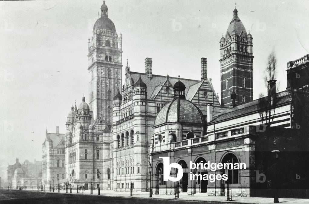 Imperial College, Exhibition Road, Westminster LB: looking south, 1925 (b/w photo)