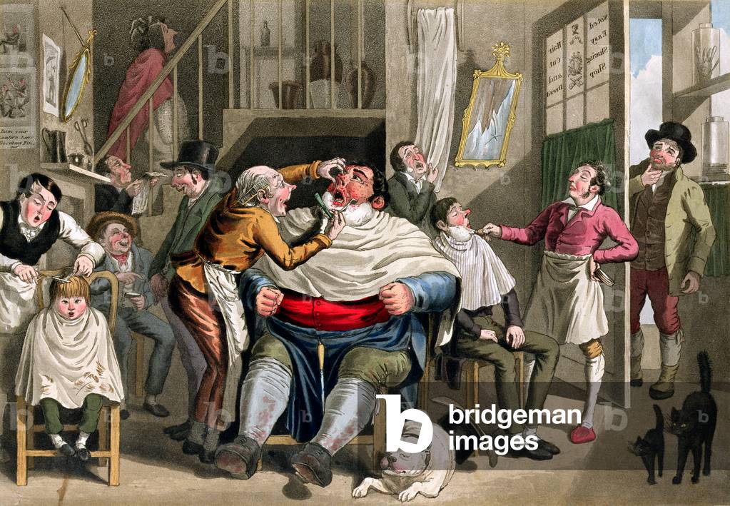 Sunday Morning incisa da George Hunt (litografia a colori)