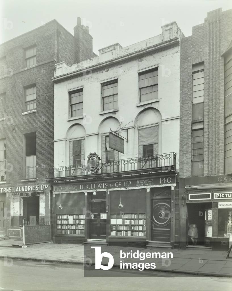 140 Gower Street:, 1941 (b/w photo)