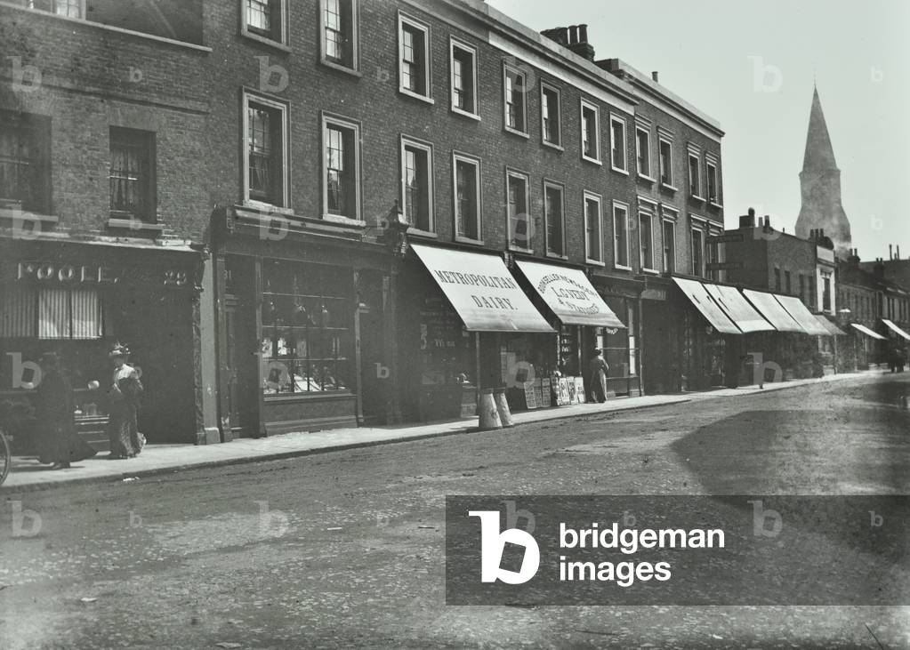 29-55 Battersea High Street, 1900 (b/w photo)