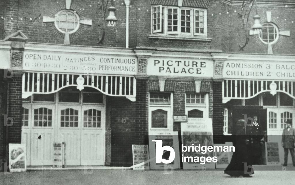 Picture Palace, East Hill, 1912 (b/w photo)