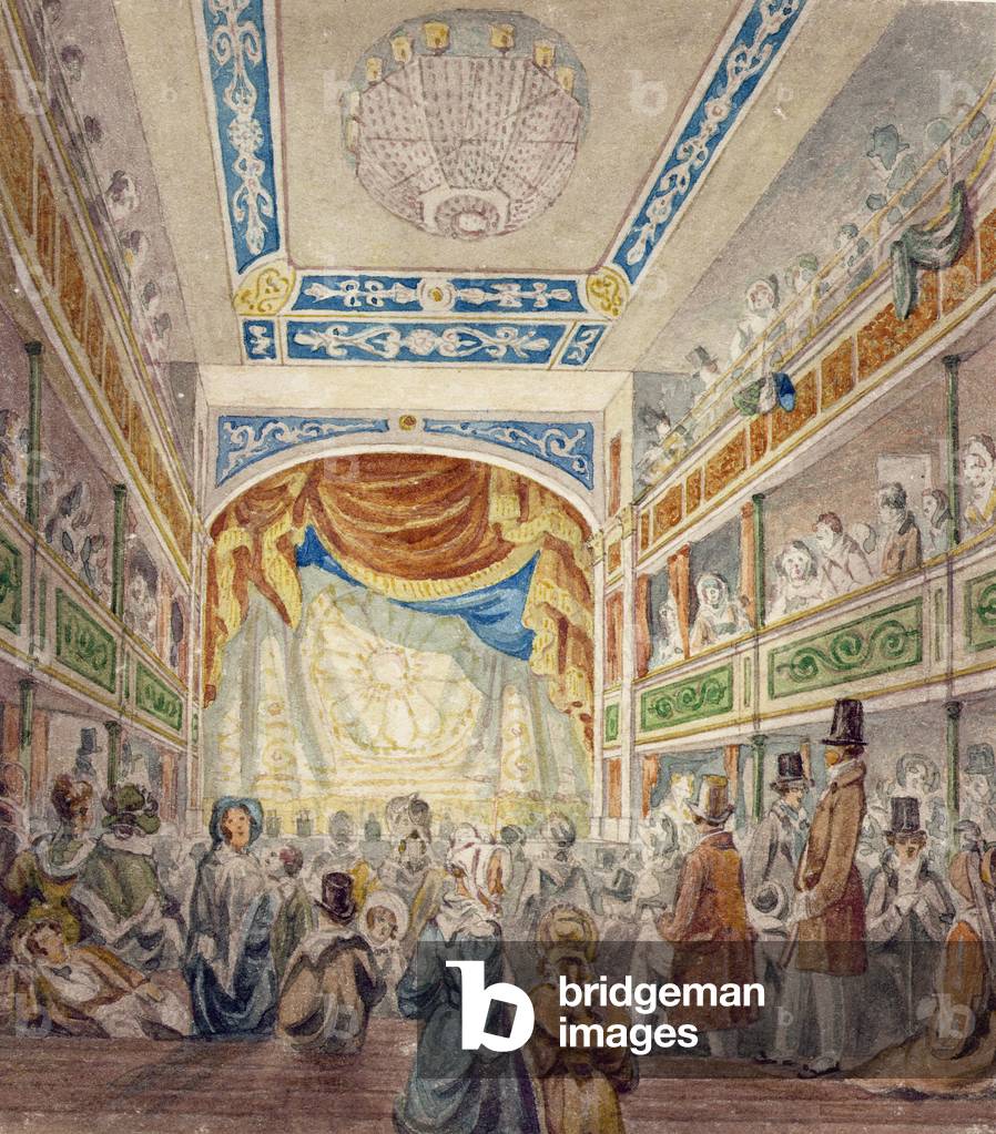 The Interior of the Standard Theatre, Shoreditch, c.1840