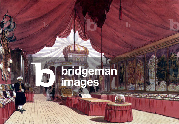 Great Exhibition: Turkish Room, 1851, by Joseph Nash (1809-78) (colour lithograph)
