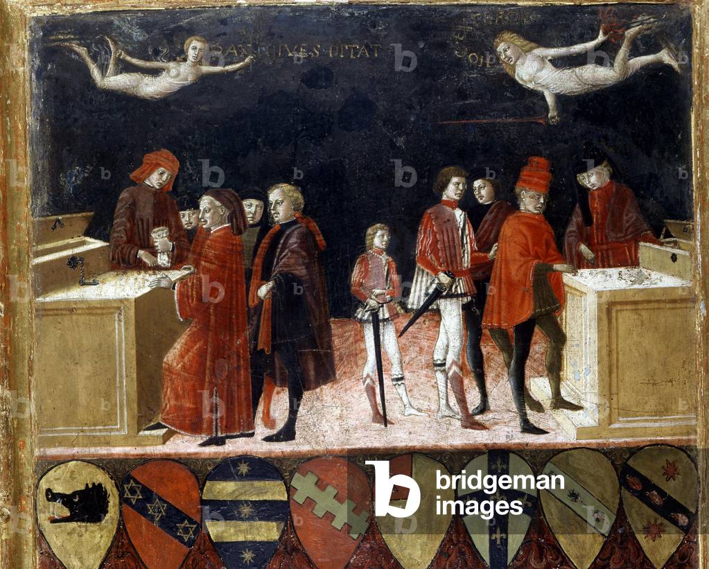 State finances in times of peace and war - by Ciabella (or Crabella), 1468.