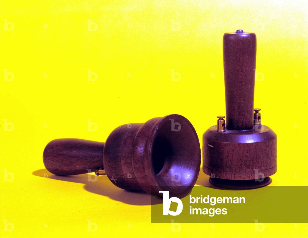 Antonio Meucci's 1857 phone.