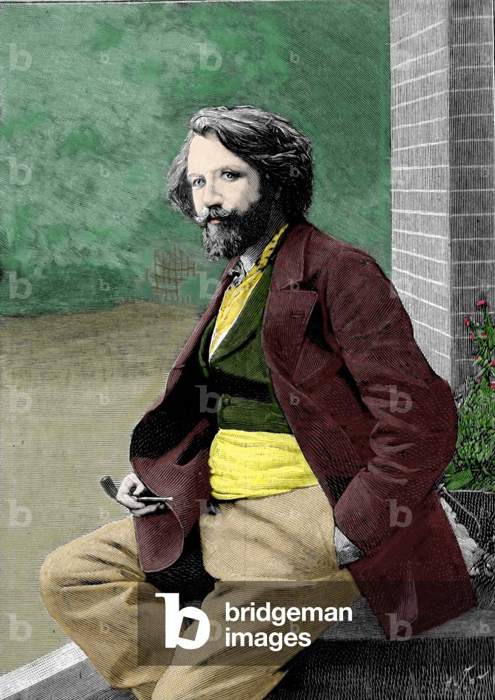 Portrait of Gustave Charpentier (1860-1956), French composer.